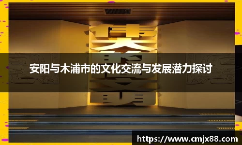 安阳与木浦市的文化交流与发展潜力探讨